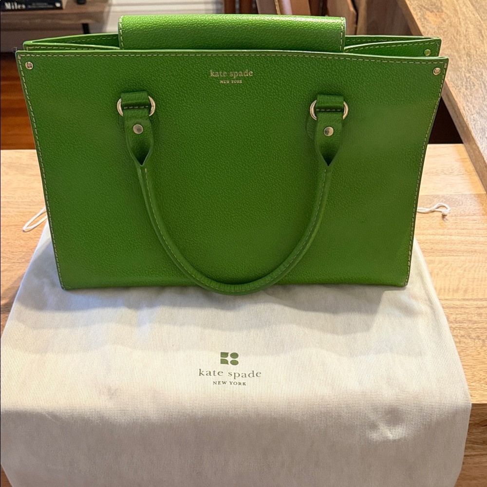 Kate Spade Vibrant Green Satchel